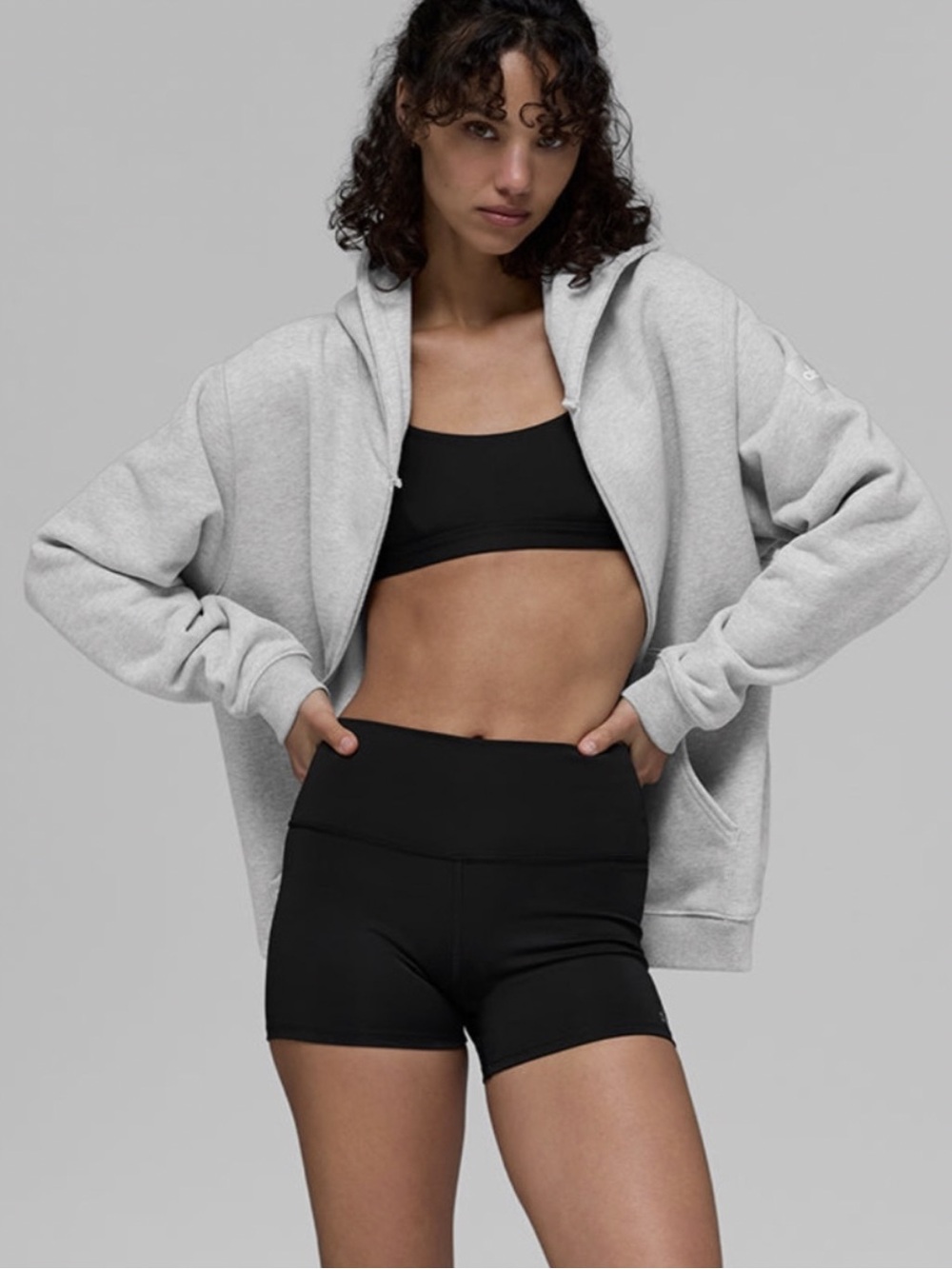 Alo Renown Heavy Weight Full Zip Hoodie